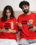 Meme Couple Oversized T-Shirt